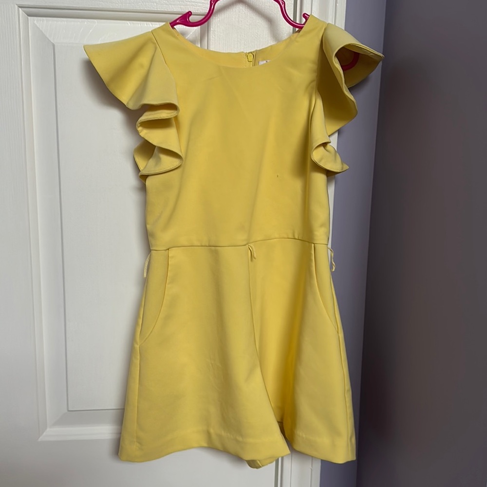 Gianni Bini Yellow Girls Romper